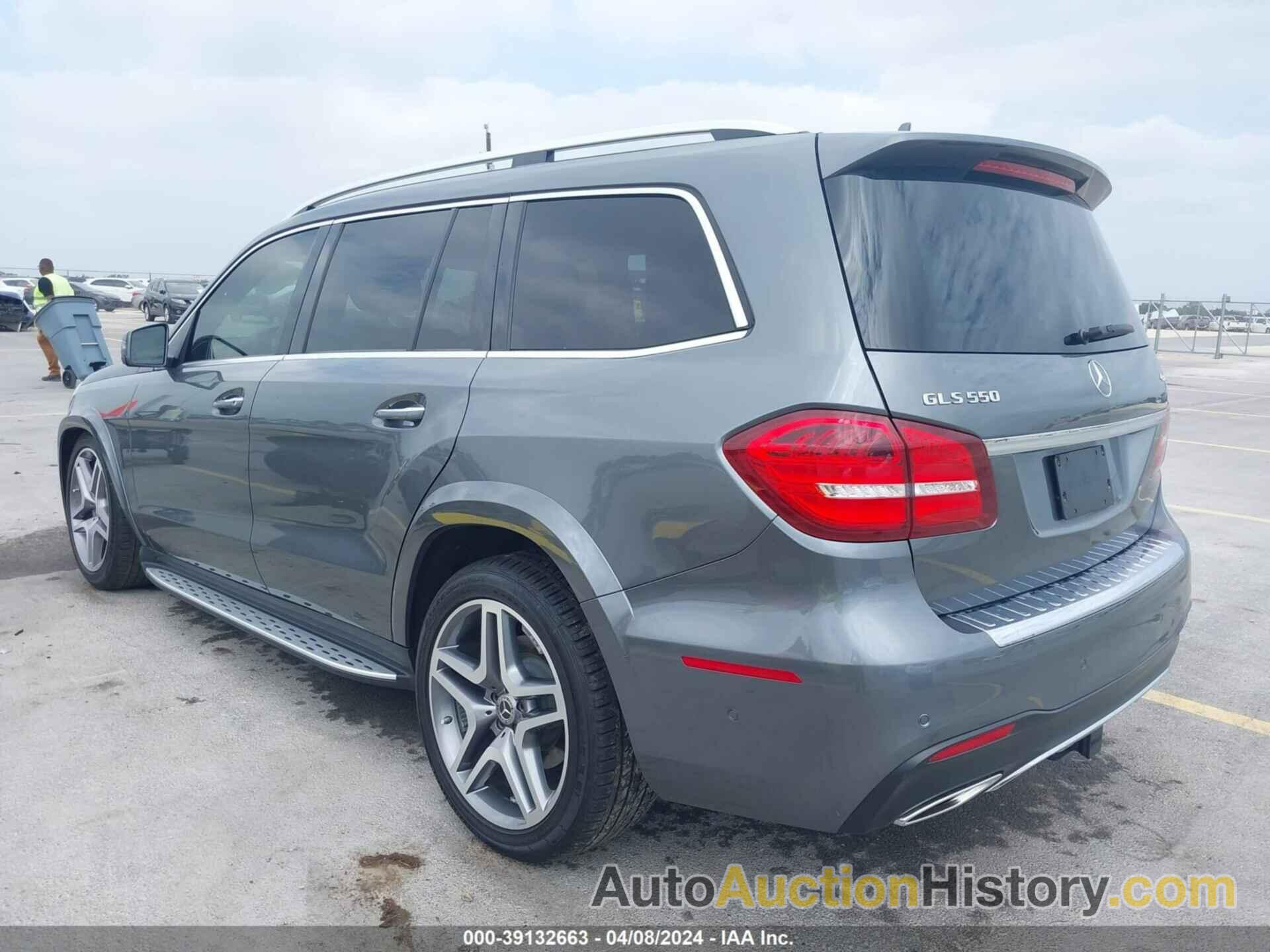 MERCEDES-BENZ GLS 550 4MATIC, 4JGDF7DE0HA960726