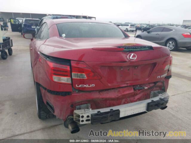 LEXUS IS 250C 250, JTHFF2C21A2503008