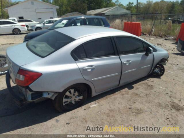 HONDA CIVIC LX, 2HGFB2F54CH518648