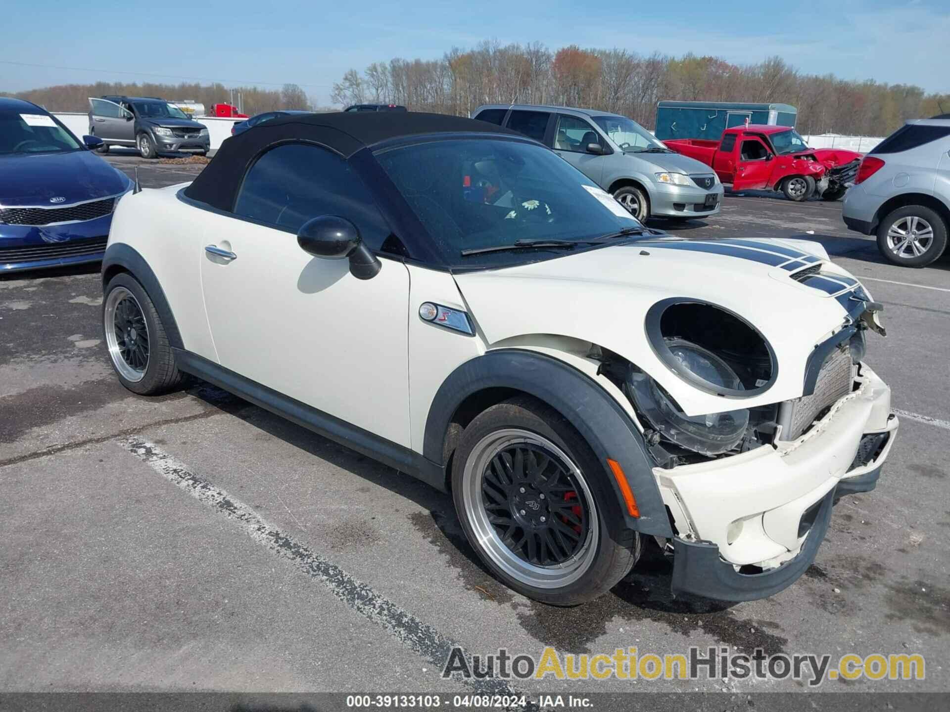 MINI ROADSTER COOPER S, WMWSY3C54DT593759