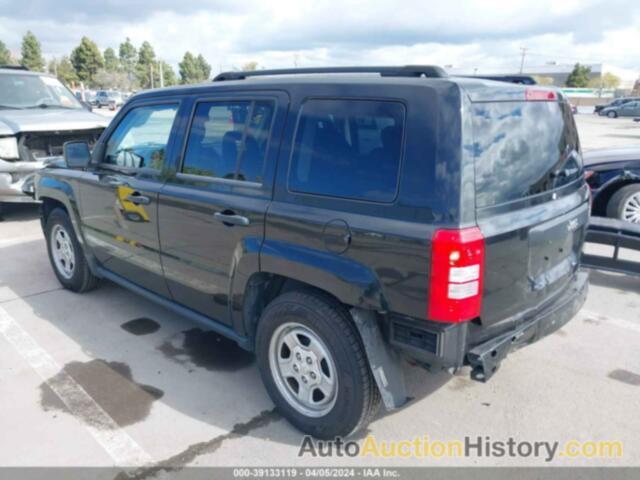 JEEP PATRIOT SPORT, 1J4FT28A09D195222