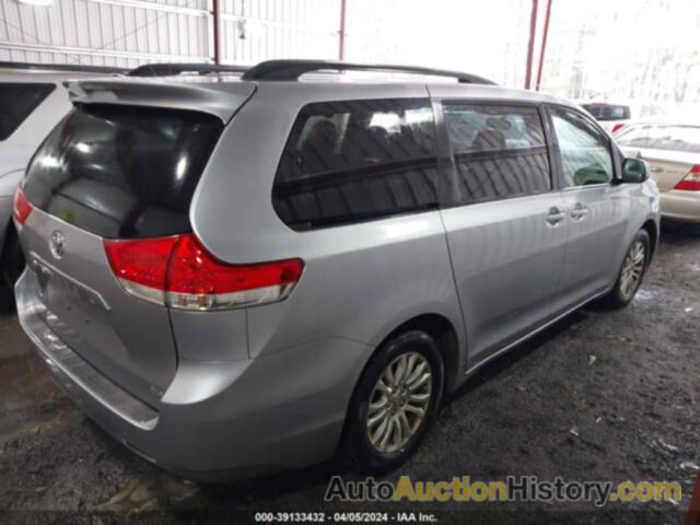 TOYOTA SIENNA XLE V6, 5TDYK3DC9BS015891