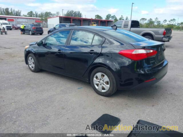 KIA FORTE LX, KNAFK4A64G5615479