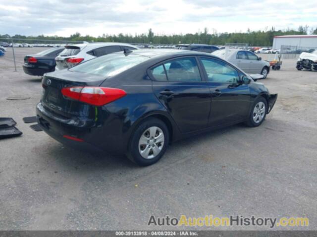 KIA FORTE LX, KNAFK4A64G5615479