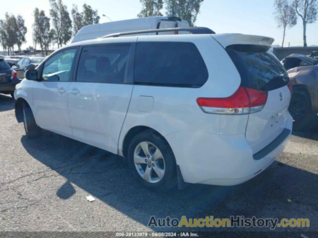 TOYOTA SIENNA LE V6 8 PASSENGER, 5TDKK3DC6ES442391