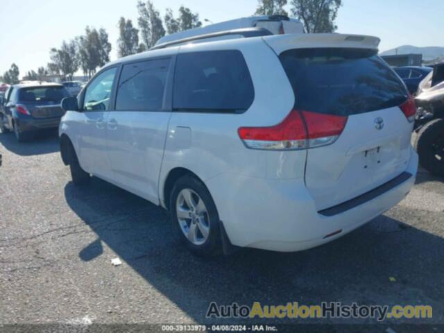 TOYOTA SIENNA LE V6 8 PASSENGER, 5TDKK3DC6ES442391