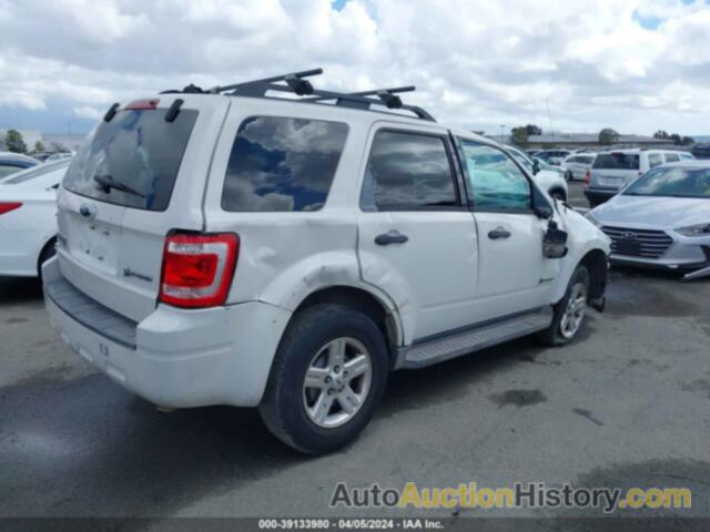 FORD ESCAPE HYBRID, 1FMCU49379KA78911