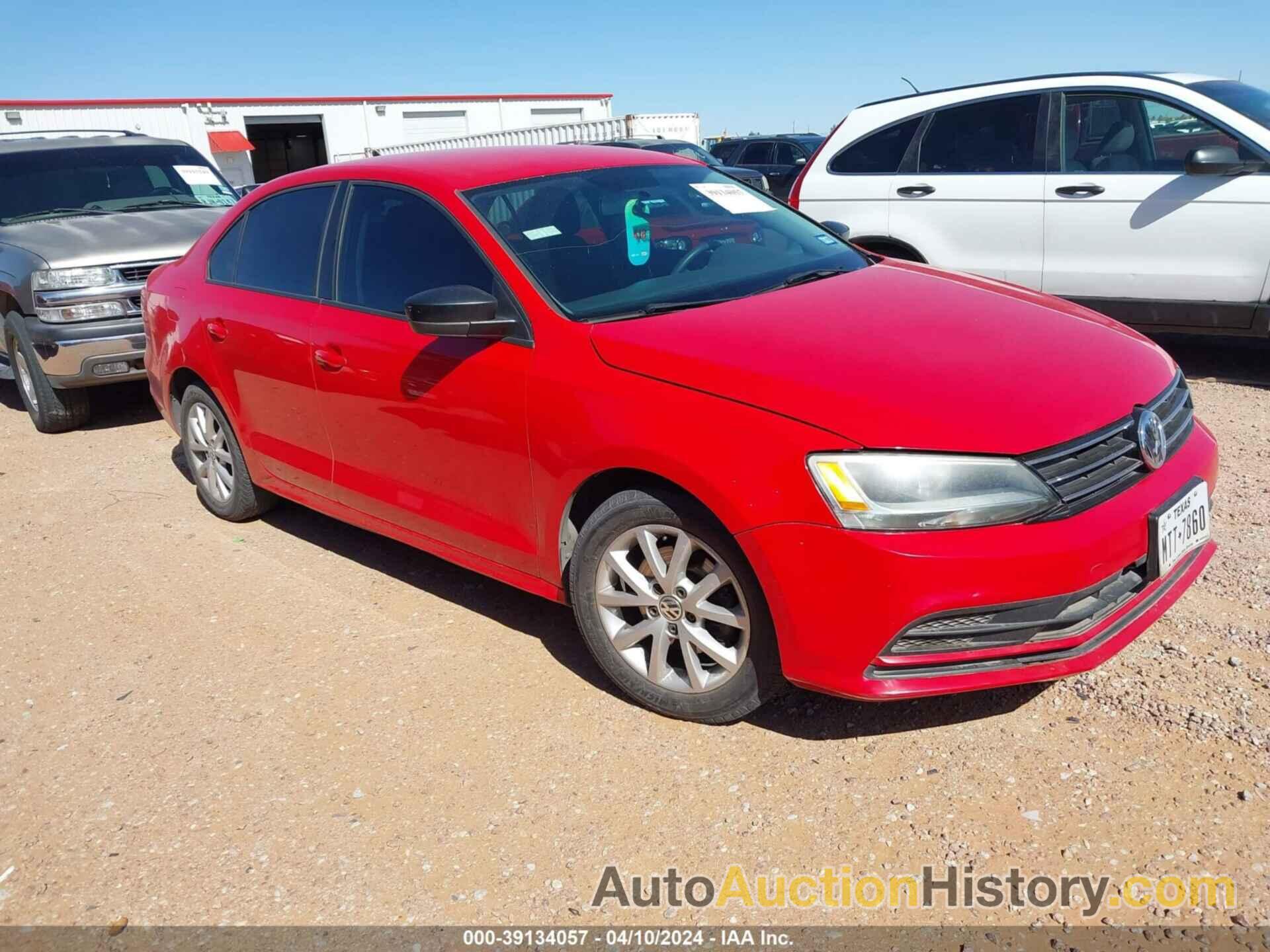 VOLKSWAGEN JETTA 1.8T SE, 3VWD17AJXFM327538