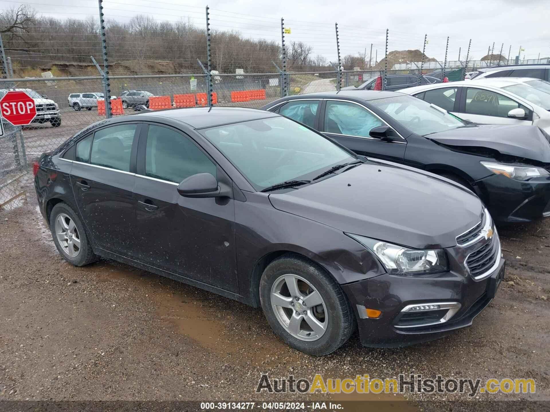 CHEVROLET CRUZE LT, 1G1PC5SB3F7213065