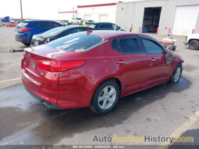 KIA OPTIMA LX, 5XXGM4A75FG371149