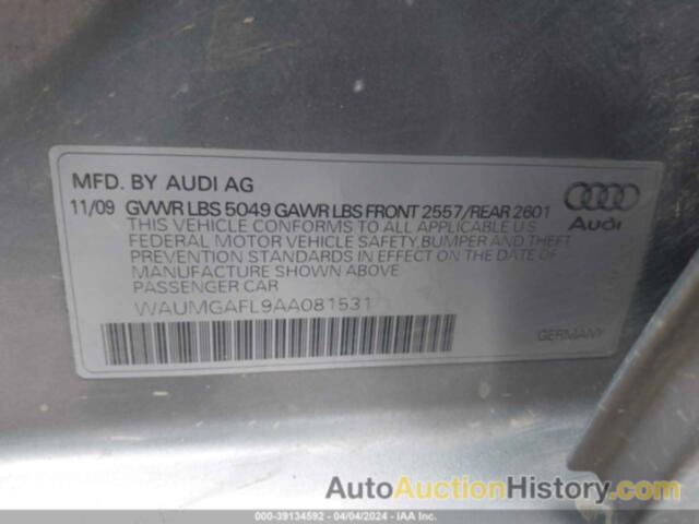 AUDI S4 3.0 PREMIUM PLUS, WAUMGAFL9AA081531