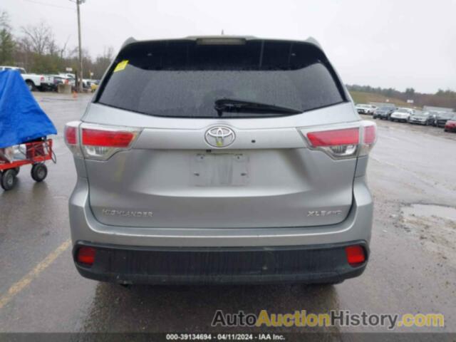 TOYOTA HIGHLANDER XLE V6, 5TDJKRFH8ES027533