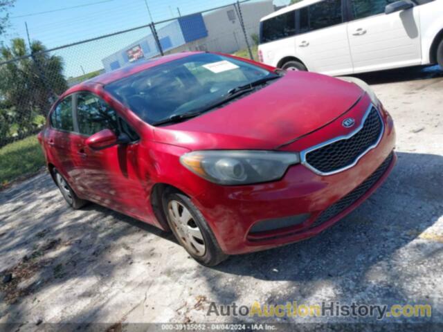 KIA FORTE LX, KNAFK4A65G5606824