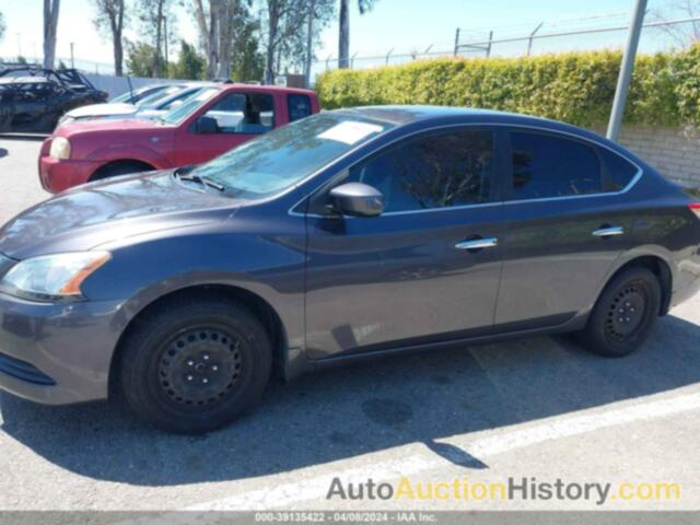 NISSAN SENTRA S, 3N1AB7APXEL695474