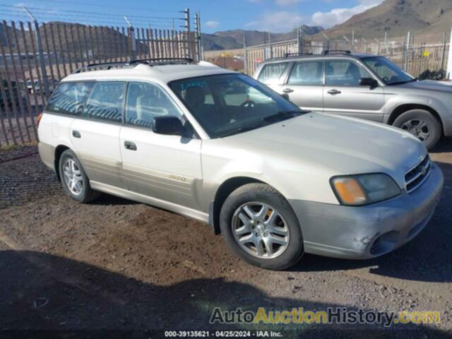 SUBARU LEGACY OUTBACK, 4S3BH665927640354