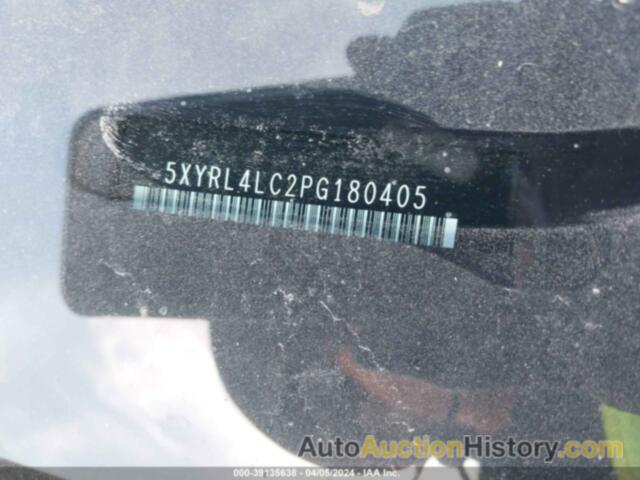 KIA SORENTO S, 5XYRL4LC2PG180405