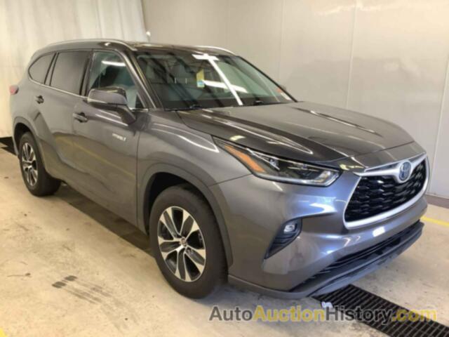 TOYOTA HIGHLANDER HYBRID XLE, 5TDHARAH2MS509132