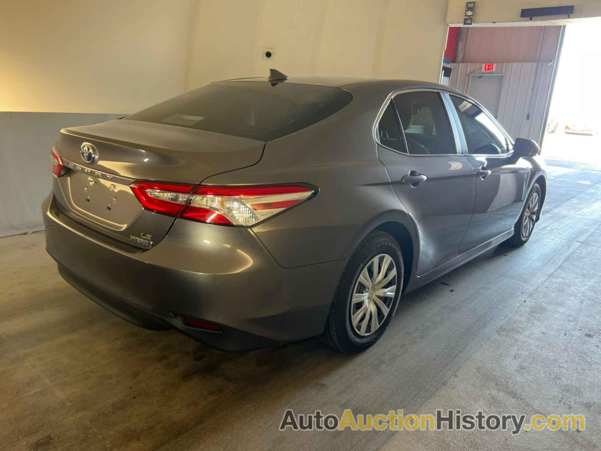 TOYOTA CAMRY LE HYBRID, 4T1L31AK2LU014307