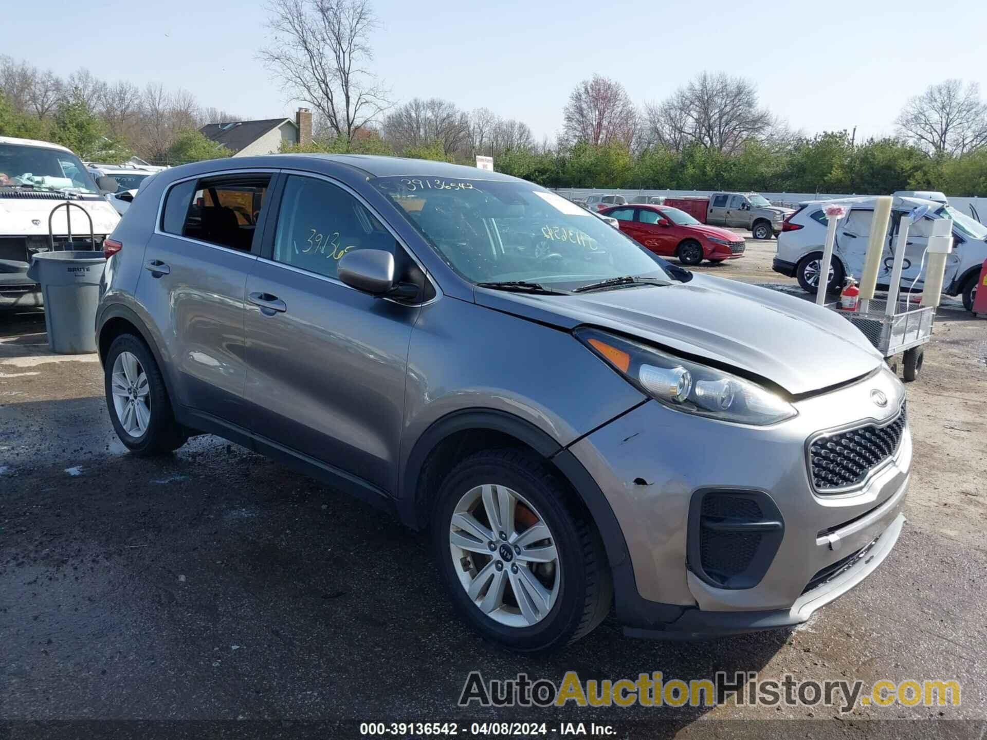 KIA SPORTAGE LX, KNDPM3AC2H7160994