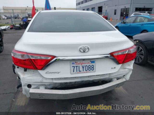 TOYOTA CAMRY LE, 4T1BF1FK9GU595662