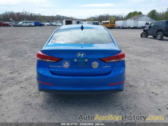 HYUNDAI ELANTRA LIMITED, KMHD84LF8HU160810