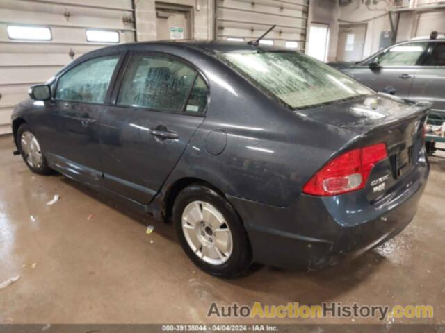 HONDA CIVIC HYBRID, JHMFA36218S004624