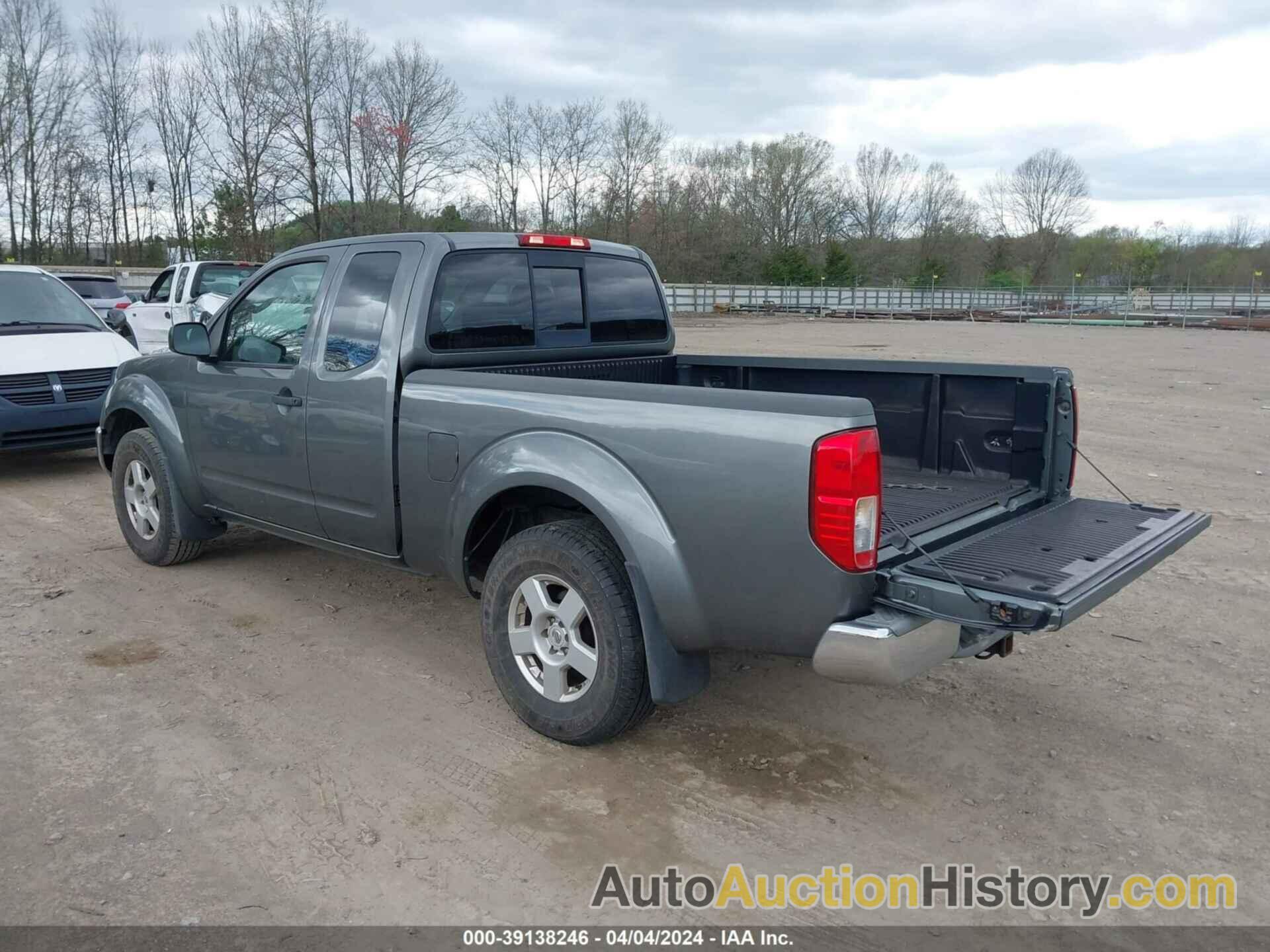 NISSAN FRONTIER SE, 1N6AD06W57C431492