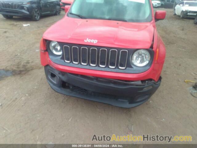 JEEP RENEGADE LATITUDE, ZACCJABT6GPE12256