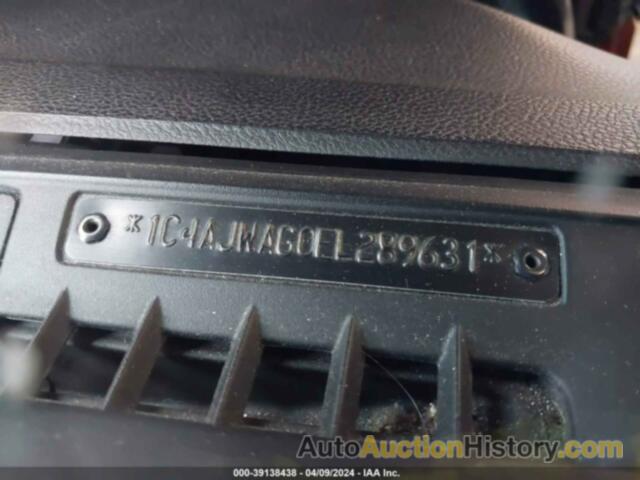 JEEP WRANGLER SPORT, 1C4AJWAG0EL289631