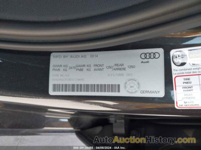 AUDI A6 PRESTIGE, WAUHGCFC9EN129895