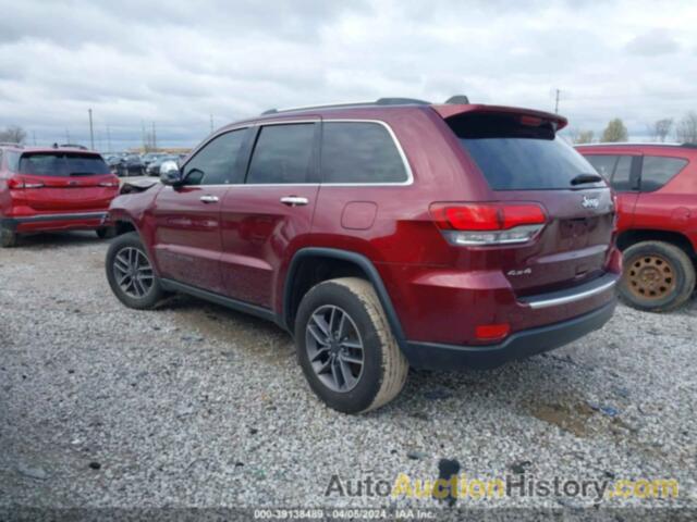 JEEP GRAND CHEROKEE LIMITED 4X4, 1C4RJFBG0LC263626