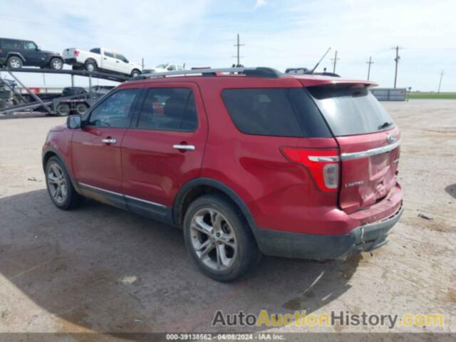 FORD EXPLORER LIMITED, 1FM5K7F89DGA62611