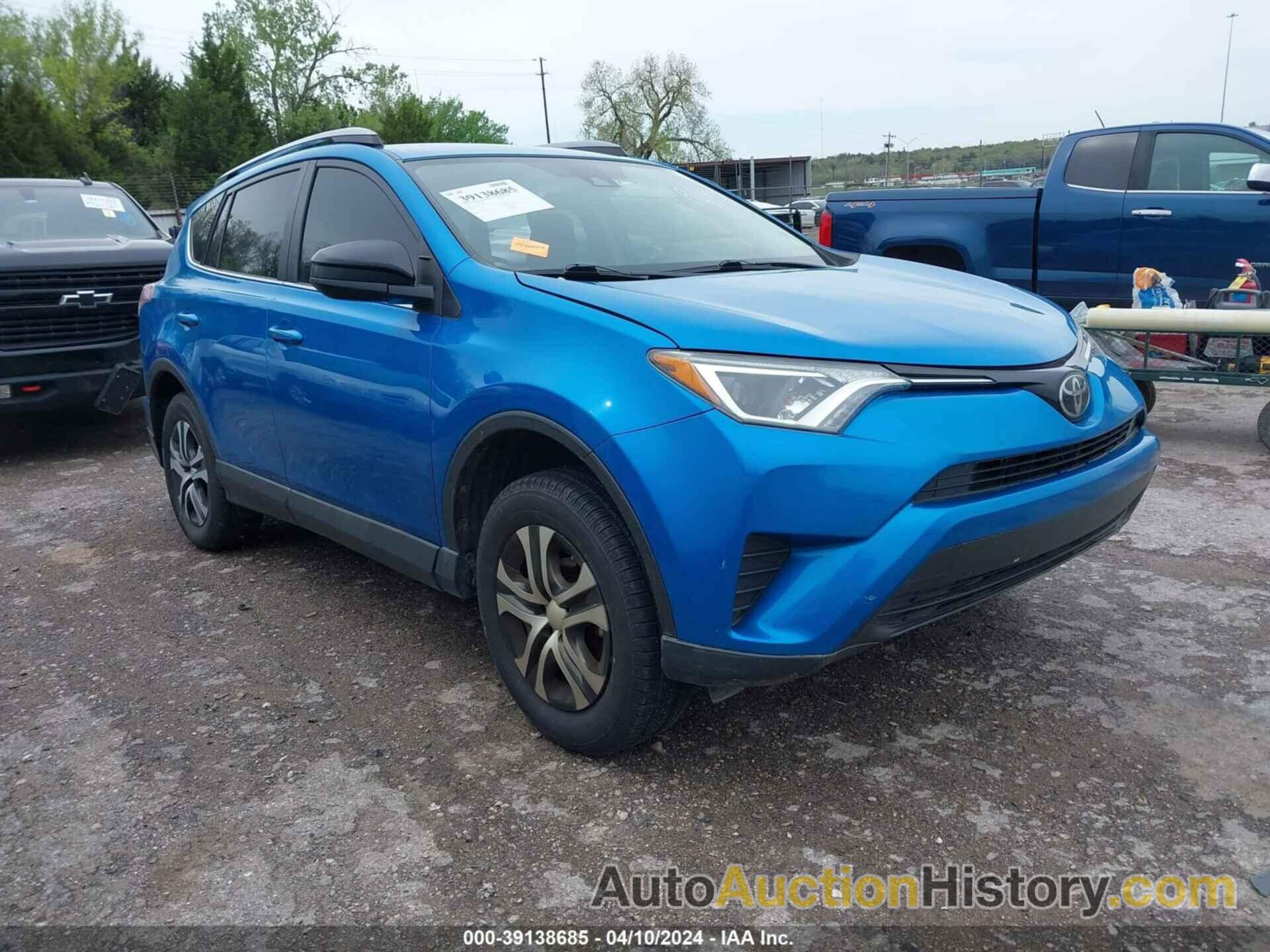 TOYOTA RAV4 LE, JTMZFREV3JJ178494