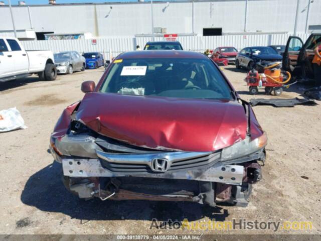 HONDA CIVIC LX, 2HGFB2F57CH504677