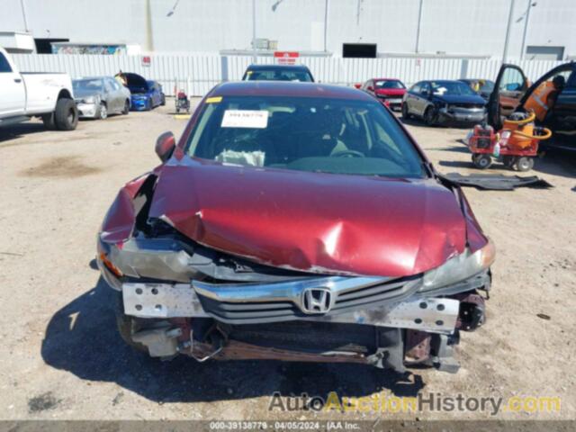 HONDA CIVIC LX, 2HGFB2F57CH504677