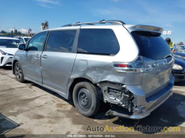 TOYOTA SIENNA SE PREMIUM 8 PASSENGER, 5TDXK3DCXGS747224