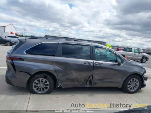 TOYOTA SIENNA XLE, 5TDYSKFCXPS078898