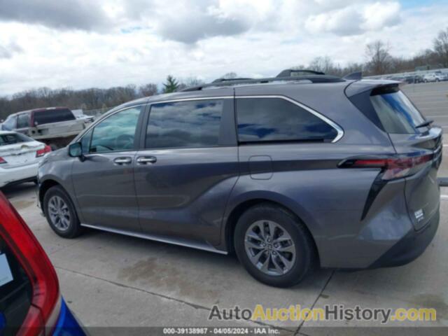 TOYOTA SIENNA XLE, 5TDYSKFCXPS078898