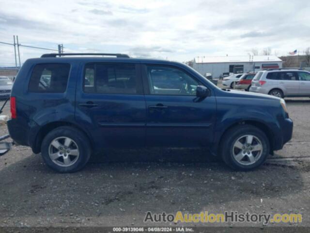 HONDA PILOT EXL, 5FNYF4H58BB020509