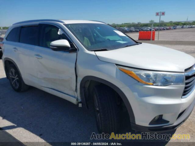 TOYOTA HIGHLANDER XLE, 5TDKKRFH7GS182629