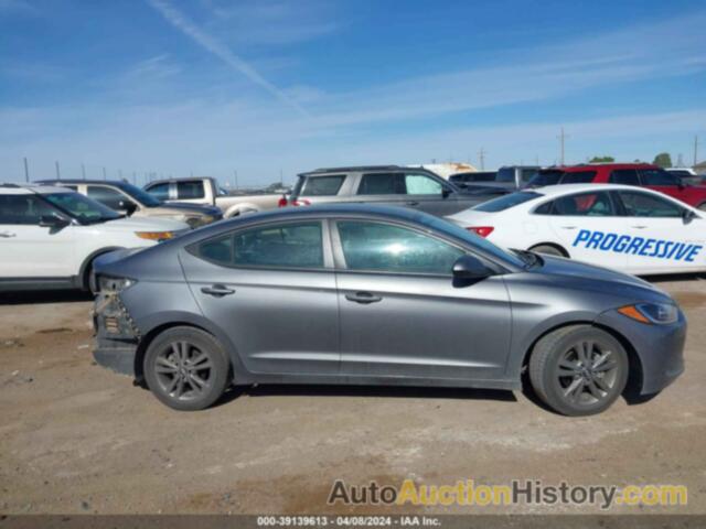 HYUNDAI ELANTRA SEL/VALUE/LIMITED, 5NPD84LF9JH394541