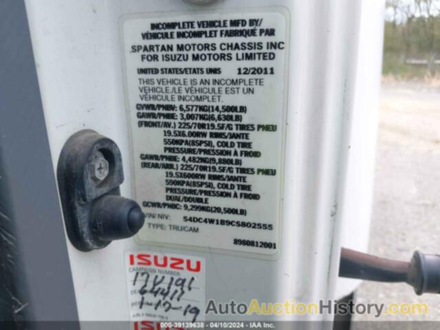 ISUZU NPR GAS REG, 54DC4W1B9CS802555