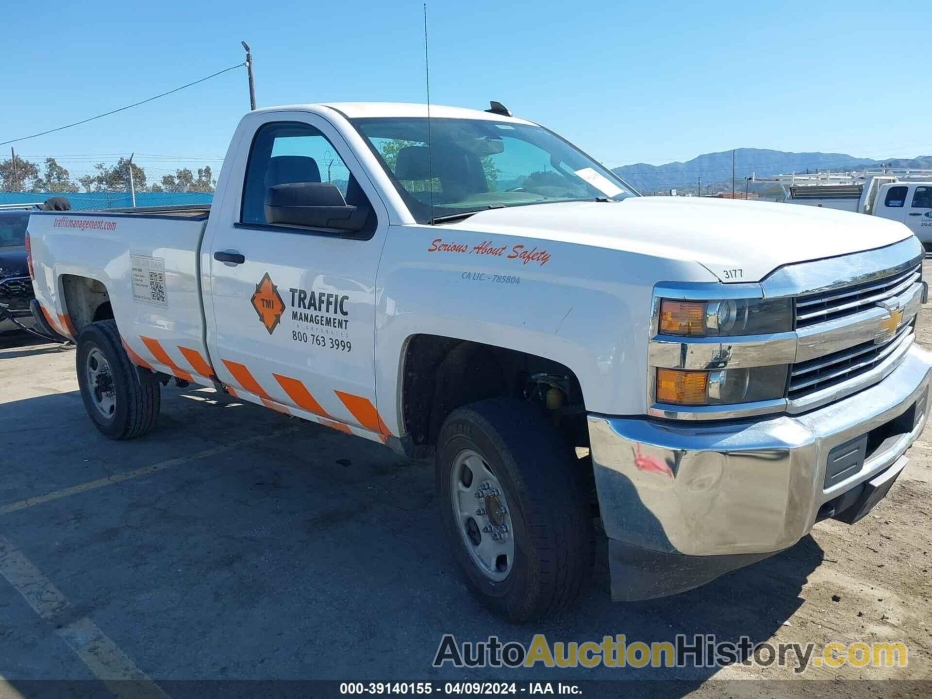 CHEVROLET SILVERADO 2500HD WT, 1GC0CUEG1GZ372411