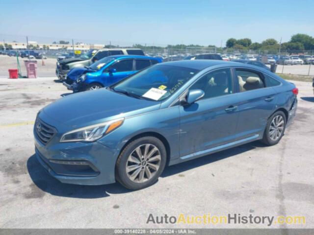 HYUNDAI SONATA SPORT, 5NPE34AF5FH162791