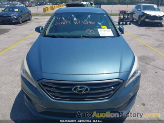 HYUNDAI SONATA SPORT, 5NPE34AF5FH162791