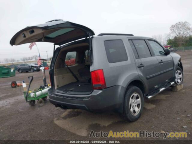 HONDA PILOT LX, 5FNYF38259B005833