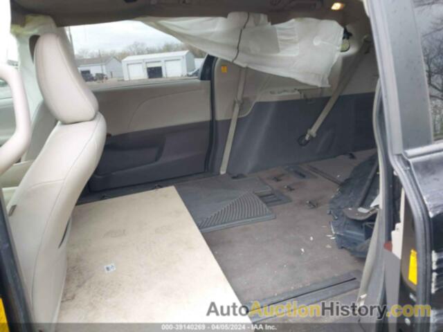 TOYOTA SIENNA XLE V6 8 PASSENGER, 5TDYK3DC0DS348466