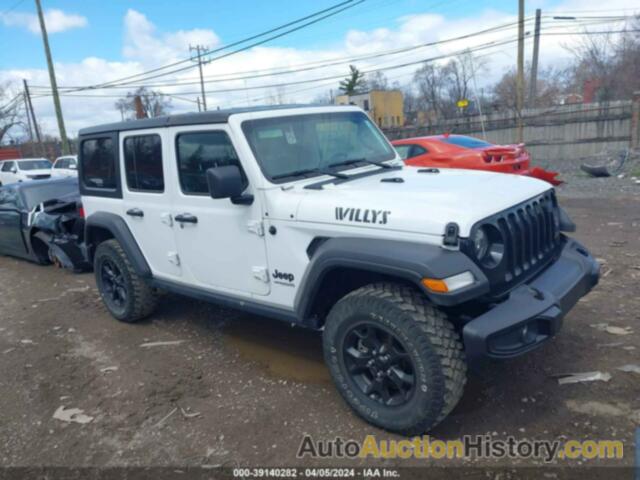 JEEP WRANGLER UNLIMITED WILLYS 4X4, 1C4HJXDN9MW647367