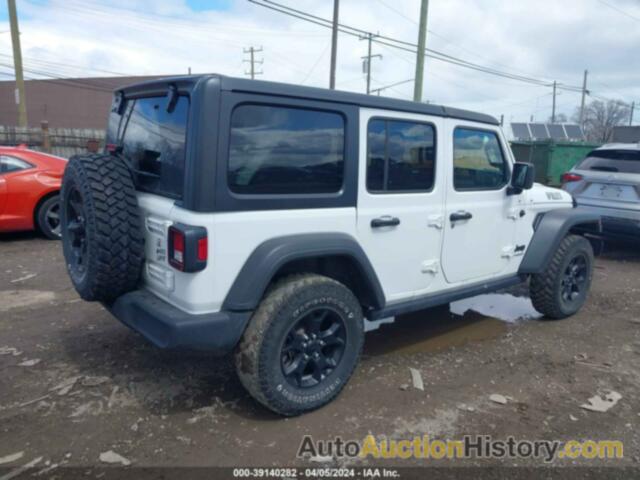 JEEP WRANGLER UNLIMITED WILLYS 4X4, 1C4HJXDN9MW647367