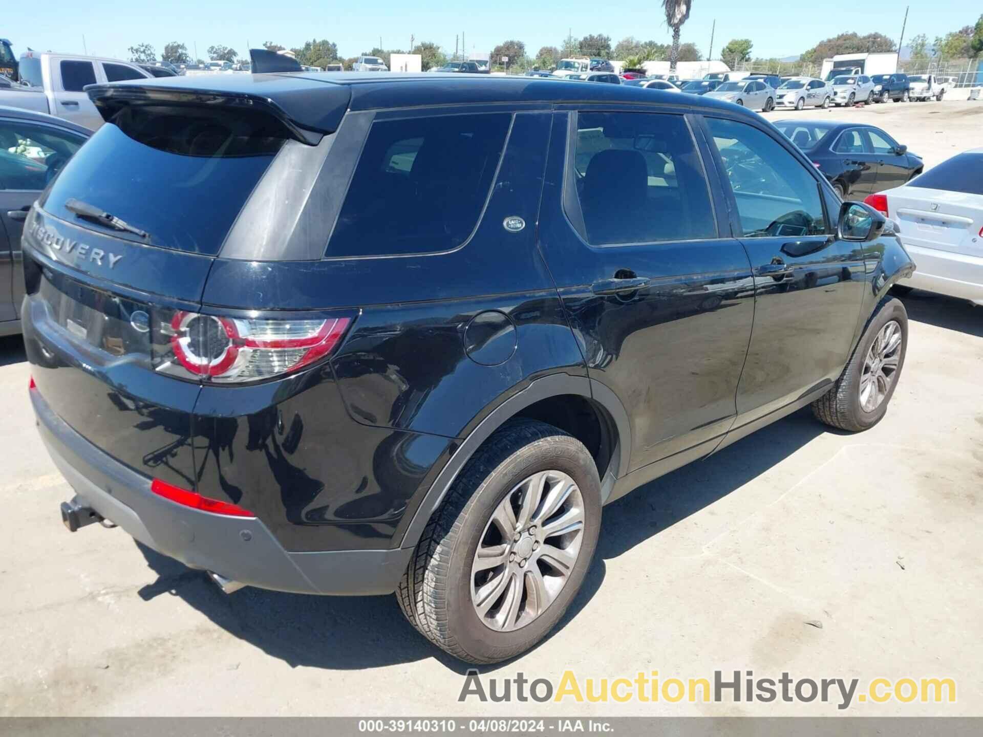 LAND ROVER DISCOVERY SPORT SE, SALCP2RX1JH740530